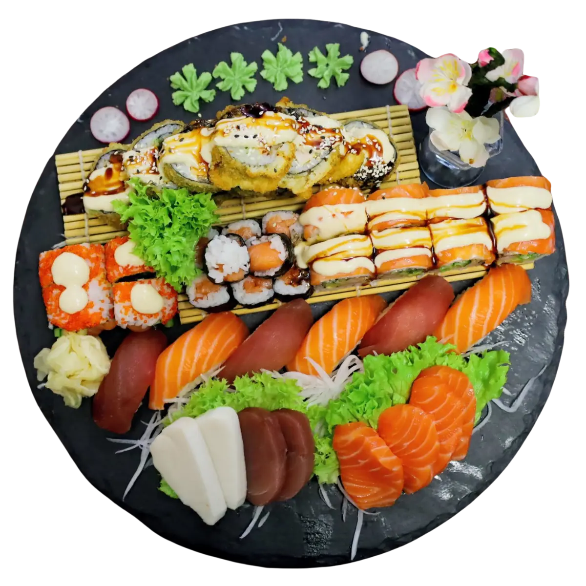 Okimi Box (Für 3 Personen/44 Stk)